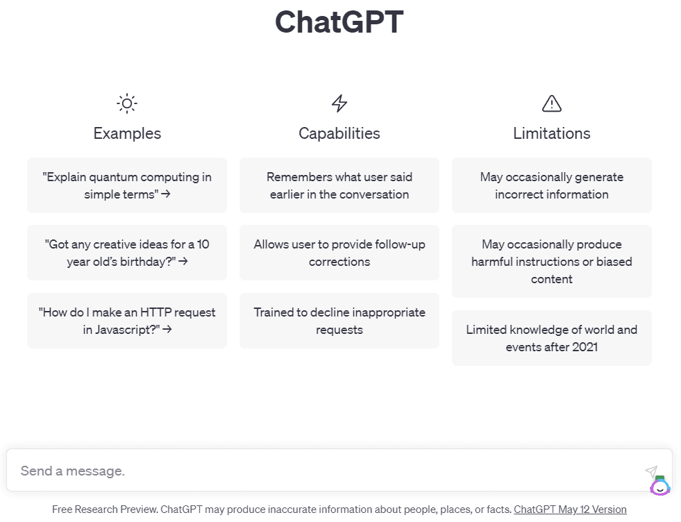 Is there a Free AI writer? ChatGPT is the only AI chatbot that can work as a substitute for AI writers.